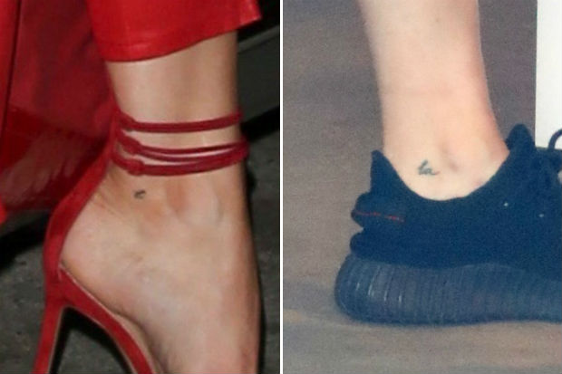 kylie jenner covers up her tyga tattoo celebuzz kylie jenner covers up her tyga tattoo celebuzz
